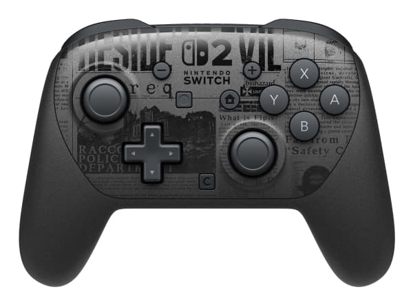Nintendo Switch 2 Pro Controller - Resident Evil Requiem Edition, Pad-ohjain, Nintendo Switch 2, Capture button, D-pad, Kotipainike, Analoginen/Digitaalinen, Langallinen & langaton, Bluetooth/USB