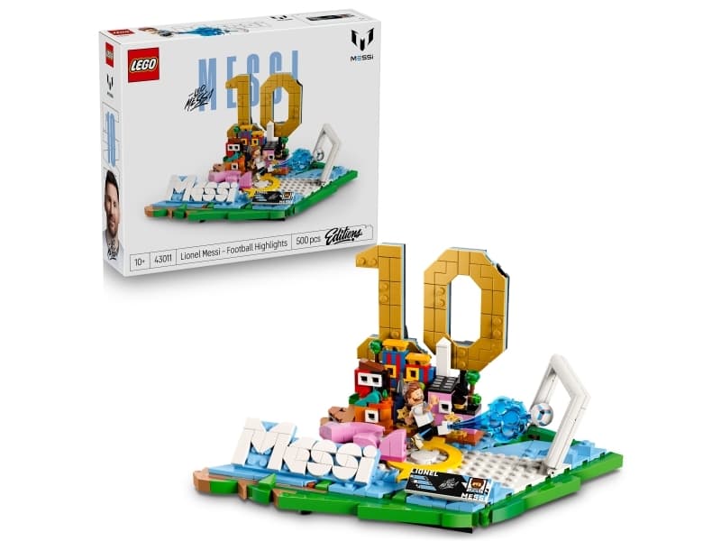 LEGO Editions Football 43011 Lionel Messi – jalkapallon tähtihetket