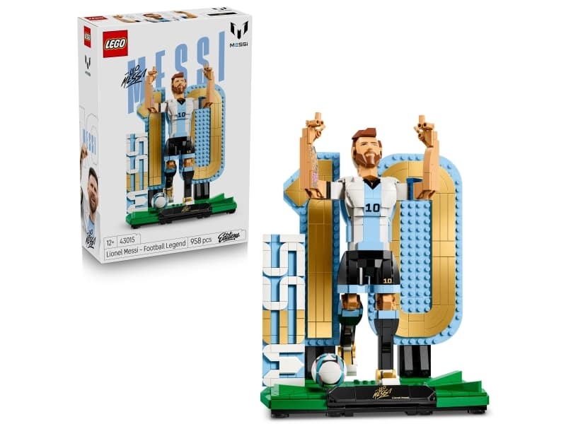 LEGO Editions Football 43015 Lionel Messi – jalkapallolegenda