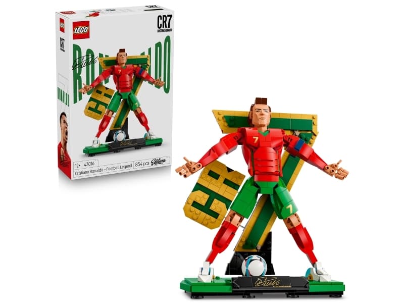 LEGO Editions Football 43016 Cristiano Ronaldo – jalkapallolegenda