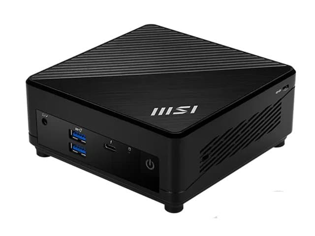 MSI Cubi 5 1M-440BEU, 0.6L kokoinen PC, Mini PC Barebone, Intel® SoC, Ethernet LAN, Wi-Fi 6E (802.11ax), 65 W