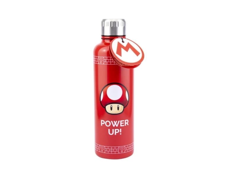 Paladone PP5807NN, Päivittäinen käyttö, 500 ml, Ruuvinkanta, Ruostumaton teräs, musta, Punainen, Valkoinen, Ruostumaton teräs