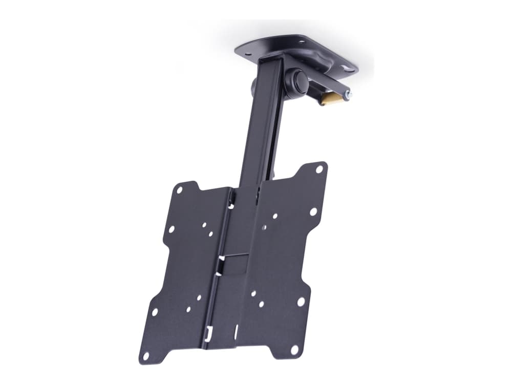 Multibrackets 9826, 38,1 cm (15), 94 cm (37), 75 x 75 mm, 200 x 200 mm, -45 - 45°, Musta