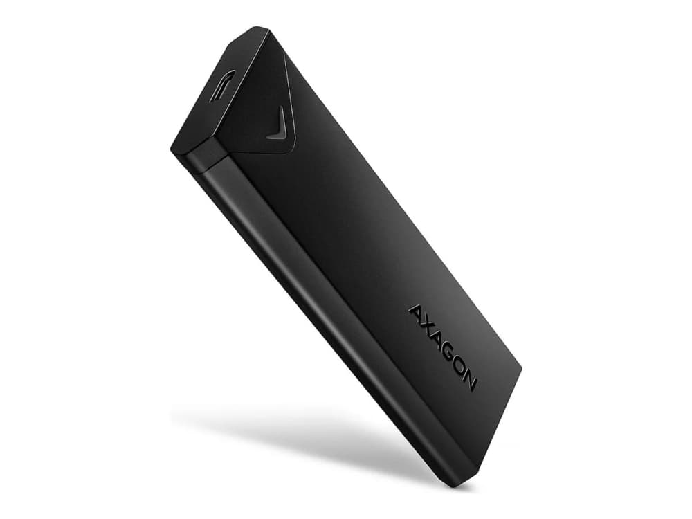 Axagon AXAGON EEM2-UB2, USB-C 10 Gbps - M.2 NVMe SSD ARROW box, musta