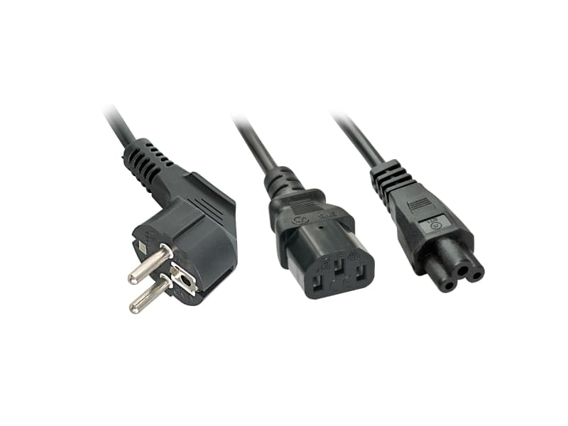 Lindy 30047, C13 liitin, C5 liitin