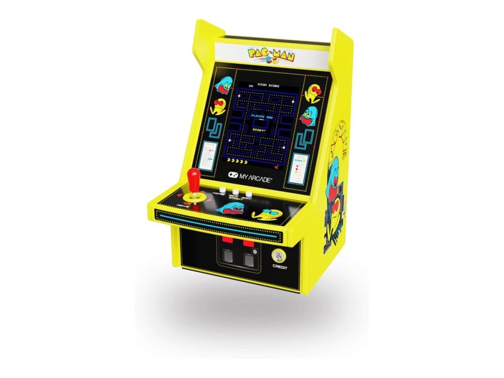 My Arcade PAC-MAN Micro Player Pro, Monivärinen, Kotipainike, Käynnistyspainike, 6,98 cm (2.75), 3,5 mm, USB/Akku, AA