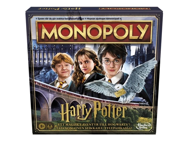 Monopoly Harry Potter, Lautapeli, Liiketaloussimulaatio, 8 vuosi/vuosia