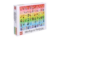 LEGO - MiniFigure Rainbow Puzzle 1000+ (4013116-214382) /Puzzles