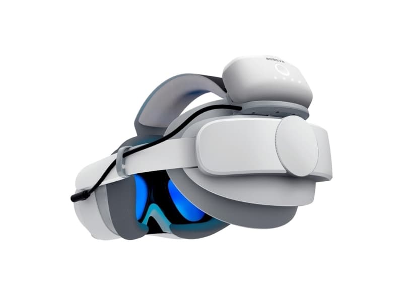 BoboVR P4S akun päähihna PICO 4 Ultra ja Ultra Enterprise - harmaa