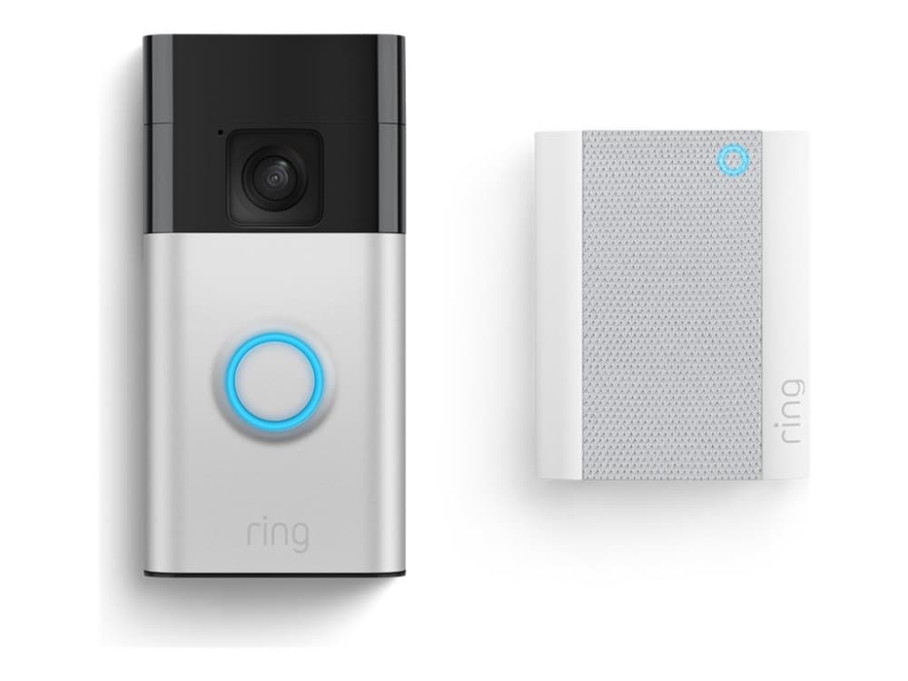Ring Battery Video Doorbell Smart dörrklocka m. Ring Chime 2nd Gen