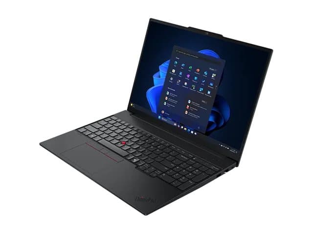 Lenovo ThinkPad E16 Gen 3 21ST - 180° saranamuotoilu - AMD Ryzen 7 - 250 / jopa 5,1 GHz - Win 11 Pro - Radeon 780M - 16 GB RAM - 512 GB SSD TCG Opal Encryption 2, NVMe - 16 IPS 1920 x 1200 - Wi-Fi 6E, Bluetooth - musta - kbd: pohjoismainen (tanskalainen/suomalainen/norjalainen/ruotsalainen) - 3 vuoden Lenovon kuriiri/toimitustuella, CO2-korvaus 0,5 tonnia (2. sukupolvi)