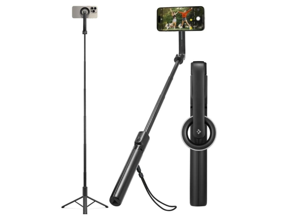 Spigen S580W, Älypuhelin, Musta, Mikä tahansa tuotemerkki, 230 g, 120 cm, 25 cm