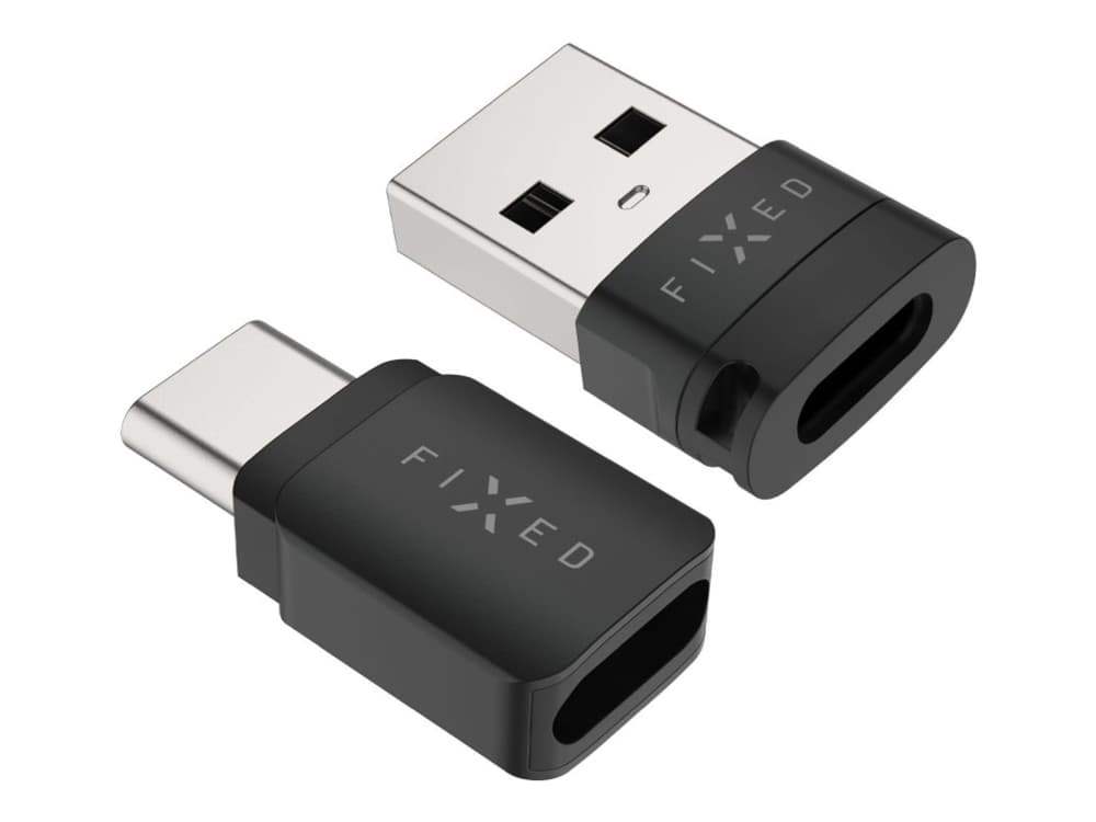 FIXED FIXA-BLC-BK, Portin lukitsin, USB A-tyyppi, USB Type-C, musta, 1 kpl