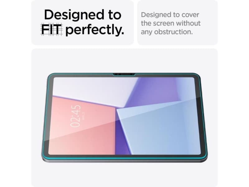 Spigen Glas.tR EZ Fit Tempered Glass for iPad Air 11&quot (2024/2025/2026)