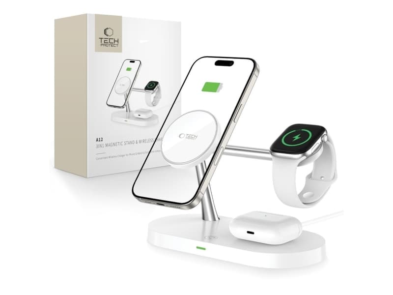 Tech-Protect A12 induktiivinen 2 A laturi (6216990211850)