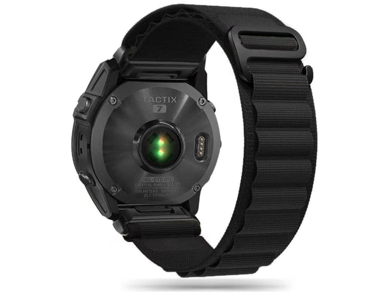 Garmin Fenix 3 / 5X / 3HR / 5X Plus / 6X / 6X Pro / 7X Tech-Protect Nylon Pro musta ranneke