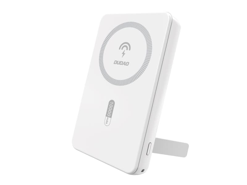 Dudao K14S+ langaton virtapankki 10000mAh 15W valkoinen