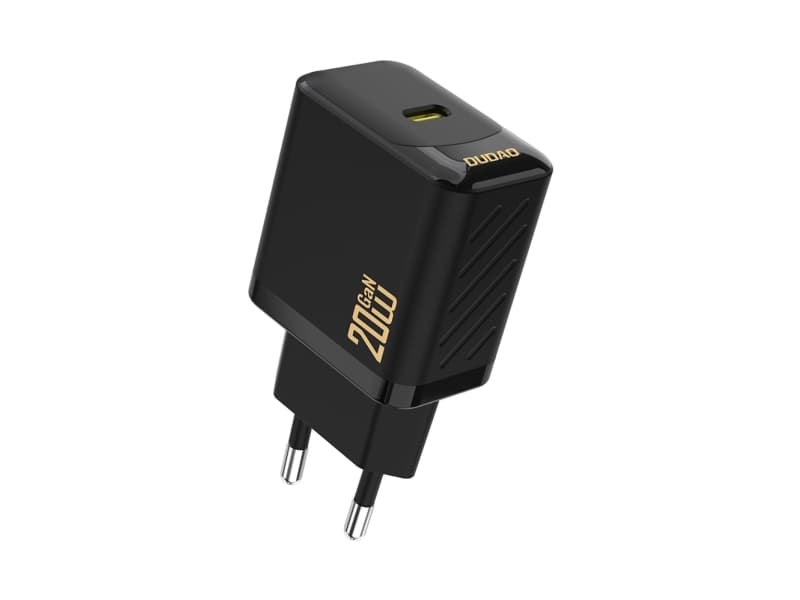 Dudao A26 PD20W GaN USB-C-laturi - musta