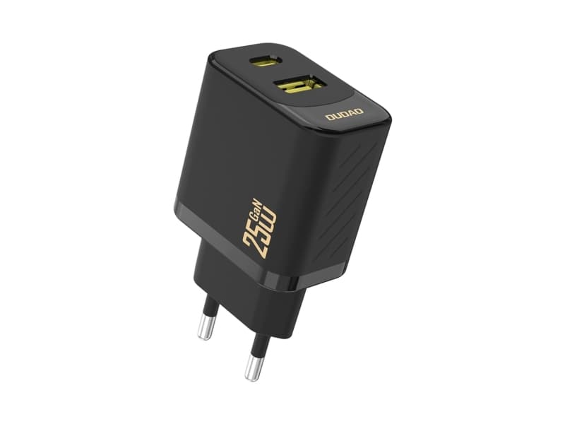 Dudao A26TEU sovitin 25Watt GaN 1xUSB-C 1xUSB-A Lajittelu
