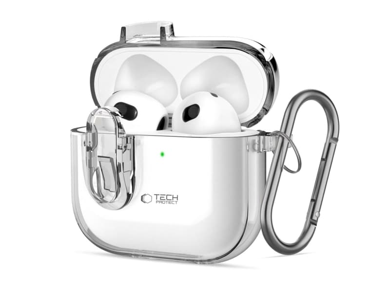 Tech-Protect SLIM HOOK Apple AirPods 4 clear