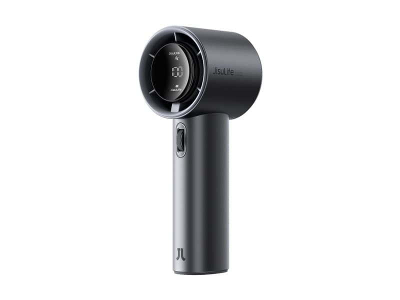 Jisulife Mini-tuuletin Jisulife Handheld Fan Pro1 S 5000mAh FA53PRO kannettava tuuletin USB metallituuletin - tummanharmaa