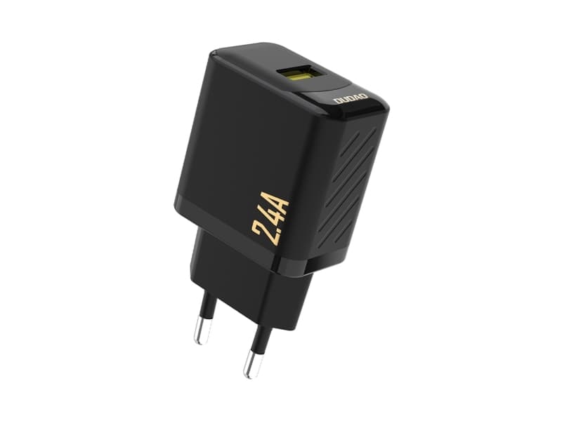 Dudao A23 2.4A USB-A laturi - musta