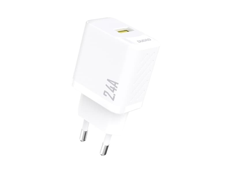 Dudao A23 2.4A USB-A laturi - valkoinen