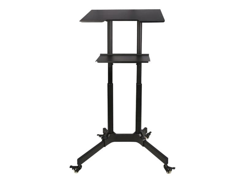 Techly ICA-TB-TPM-1BK, Kannettavan tietokoneen teline, Musta, Metalli, 1030 - 1250 mm, 0 - 40°, 620 mm