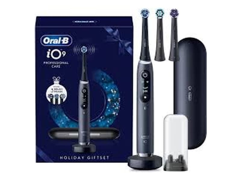 Oral-B iO-sarjan 9 loma-lahjapakkaus elektrisk tandbørste Sort