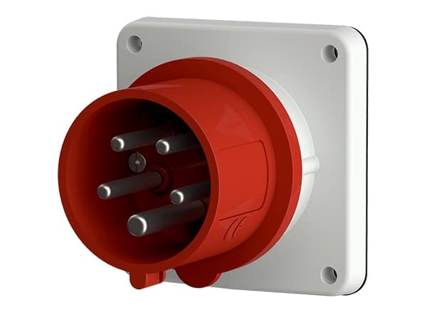 MENNEKES 821, Punainen, Valkoinen, 5P, 400 V, 50-60 Hz, 32 A, 10 kpl