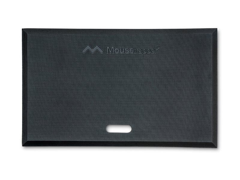 Mousetrapper Active XL, Suorakulmainen, Musta, Kumi, Polyuretaani, 880 x 550 mm, 1,5 cm, 1,33 kg