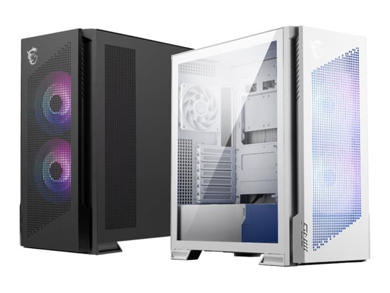 MSI MPG VELOX 300R AIRFLOW PZ, Midi Tower, PC, Valkoinen, ATX, EATX, mikro ATX, Mini-ITX, Pelaaminen, 16,5 cm