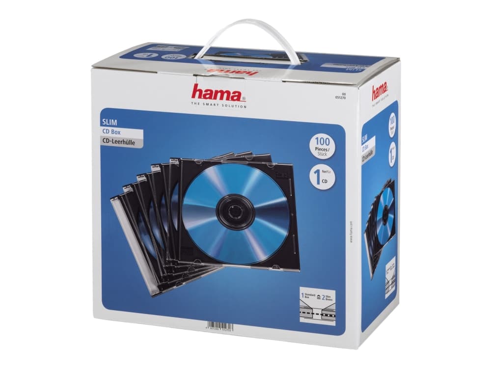 Hama 00051270, 100 levyt, 273 mm, 263 mm, 147 mm, 3,75 kg