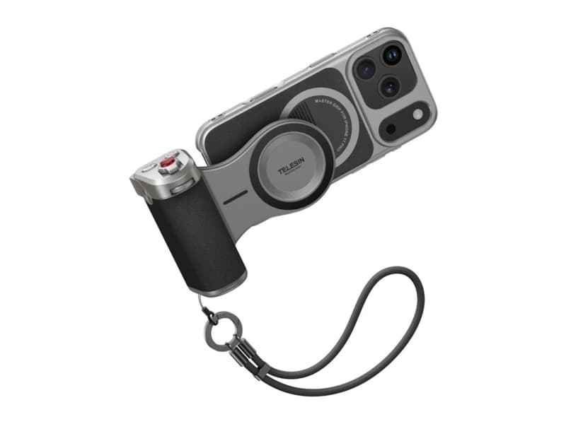 Telesin powerbank Grip 3200 mAh MagSafe till iPhone 17 Pro / Telesin Master / P5-mcs-10-tip
