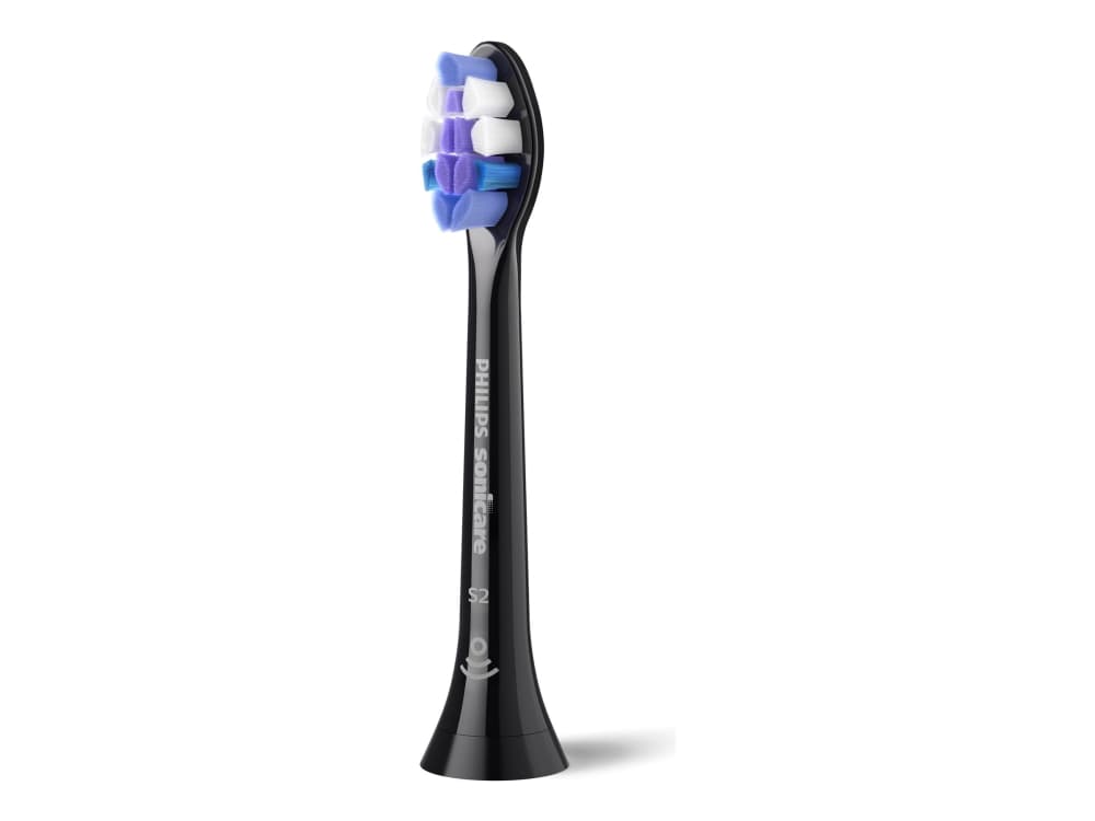 Philips Sensitive HX6058/88 Harjaspääpakkaus, 8 kpl, 8 kpl, musta, 3 kuukautta, Erittäin pehmeä, Saksa, Philips