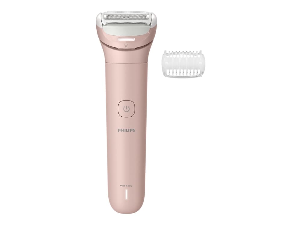 Philips 8000 series Lady Shaver Series 8000 BRL129/00 Johdoton parranajokone, märkä- ja kuivaparranajokone, Kalvoparranajokone, 1 pää(t), Vaaleanpunainen, Akku, Sisäänrakennettu akku, Litiumpolymeeri (LiPo)