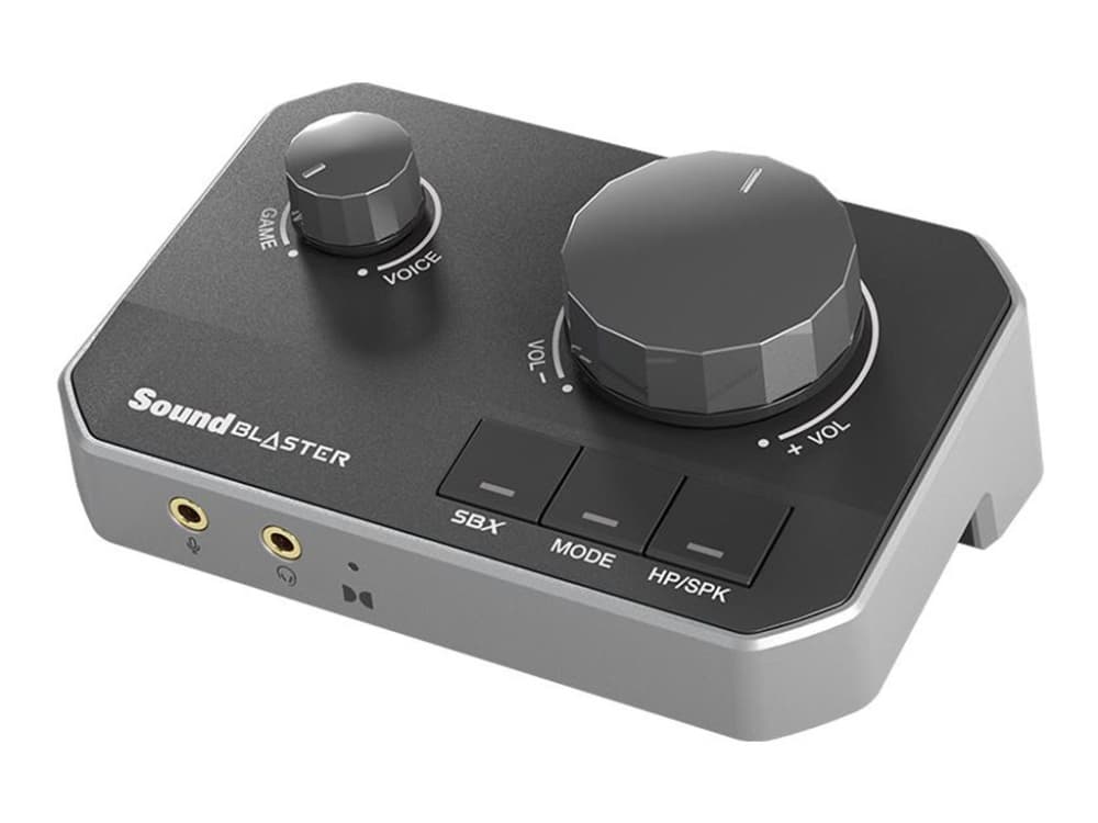 Creative Labs Sound Blaster G8, 32 bittiä, 130 dB, USB