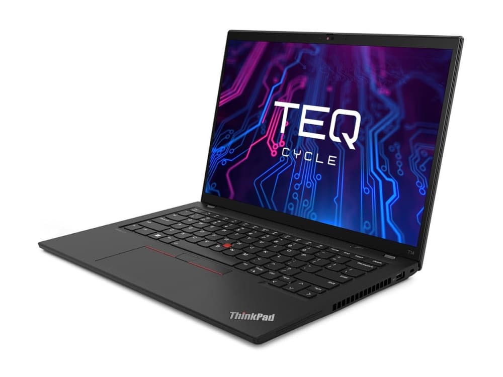 TEQCYCLE Premium LENOVO T14 G4 Intel Core i7-1365U 14inch FHD 32GB 256GB UMA W11P PC Portable refurbished with warranty 2YR