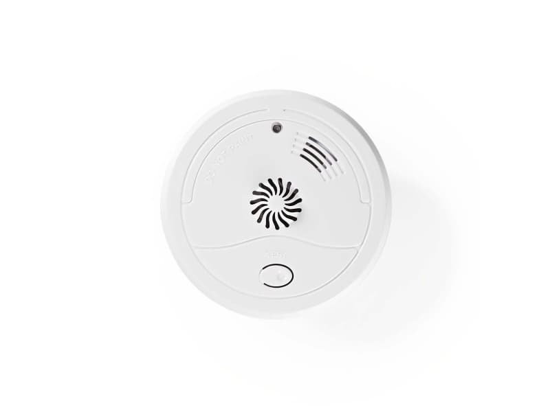 Nedis DTCTH10CWT, Kiinteä lämpötilantunnistin, Langallinen, 54 °C, Pintakiinnitys, Valkoinen, 85 dB