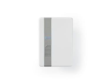 Nedis DOORB223CWT, Valkoinen, 80 dB, IP44, Akryylinitriilibutadieenistyreeni (ABS), Langaton, 433,94 MHz