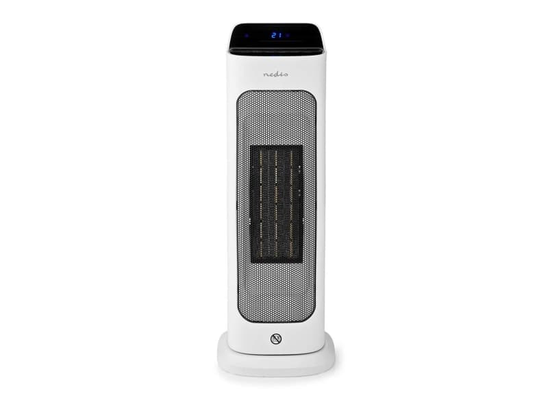 Nedis HTFA20WTW, Konvektorisähköinen tilalämmitin, Keraaminen, Android, iOS, 1,5 m, Sisätila, Lattia