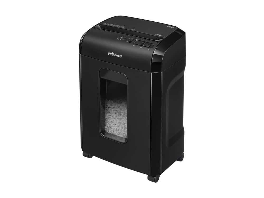 Fellowes Powershred 10M - Finskæremaskine - mikro-silppuri - 2 x 12 mm - P-5