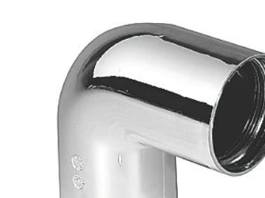 Purus vinkel 90 grader 32mm indstik i krom PP