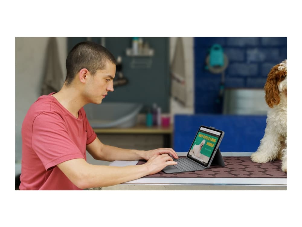 Combo Touch for iPad 10.9"" (10th gen), Oxford Grey (Nordic)