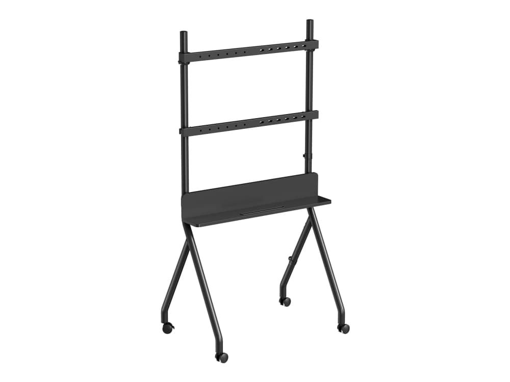 Gembird TVS-86F-02, 139,7 cm (55), 2,18 m (86), 100 x 100 mm, 600 x 400 mm, Muovi, Terästä, musta