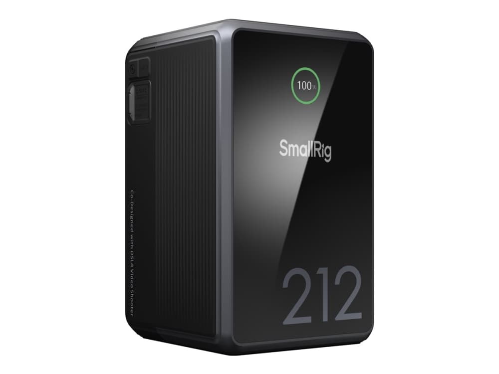 SmallRig VB212 mini, 14400 mAh, Litium, Adaptive Fast Charging, Power Delivery 3.1, Programmable Power Supply (PPS), Quick Charge 2.0,..., 14,76 V, 140 W, musta