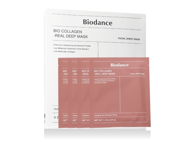 Biodance Bio Collagen Real Deep Mask 4 x 34 g
