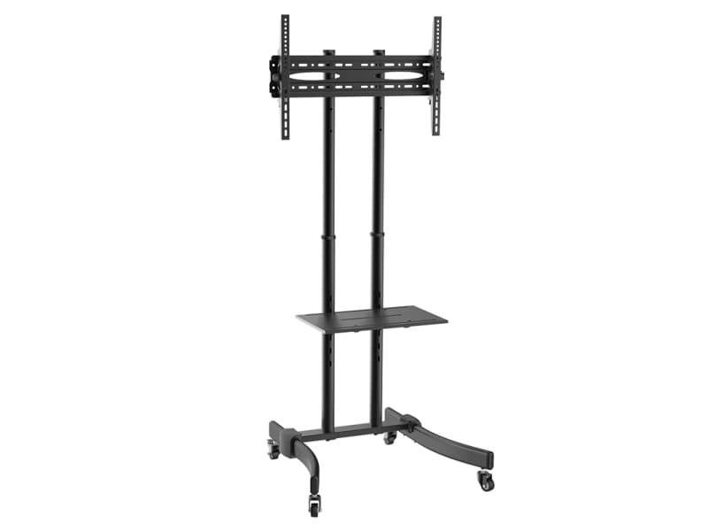 LogiLink BP0026, Musta, Litteä paneeli, Multimediakärry, 40 kg, 94 cm (37), 177,8 cm (70)