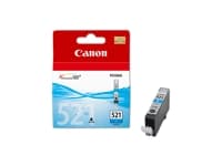 Canon CLI-521C - 9 ml - syaani - alkuperäinen - mustesäiliö - PIXMA iP3600, iP4700, MP540, MP550, MP560, MP620, MP630, MP640, MP980, MP990, MX860, MX870, MP620, MP630, MP640, MP980, MP990, MX860, MX870