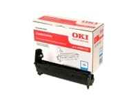 OKI 43381723, Alkuperäinen, C5800, C5900, C5550MFP, 20000 sivua, Lasertulostus, Syaani, Musta
